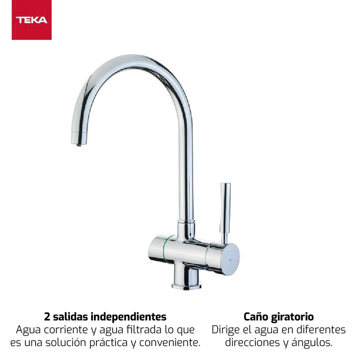 Mitigeur Teka OS 200 Chrome Acier inoxydable