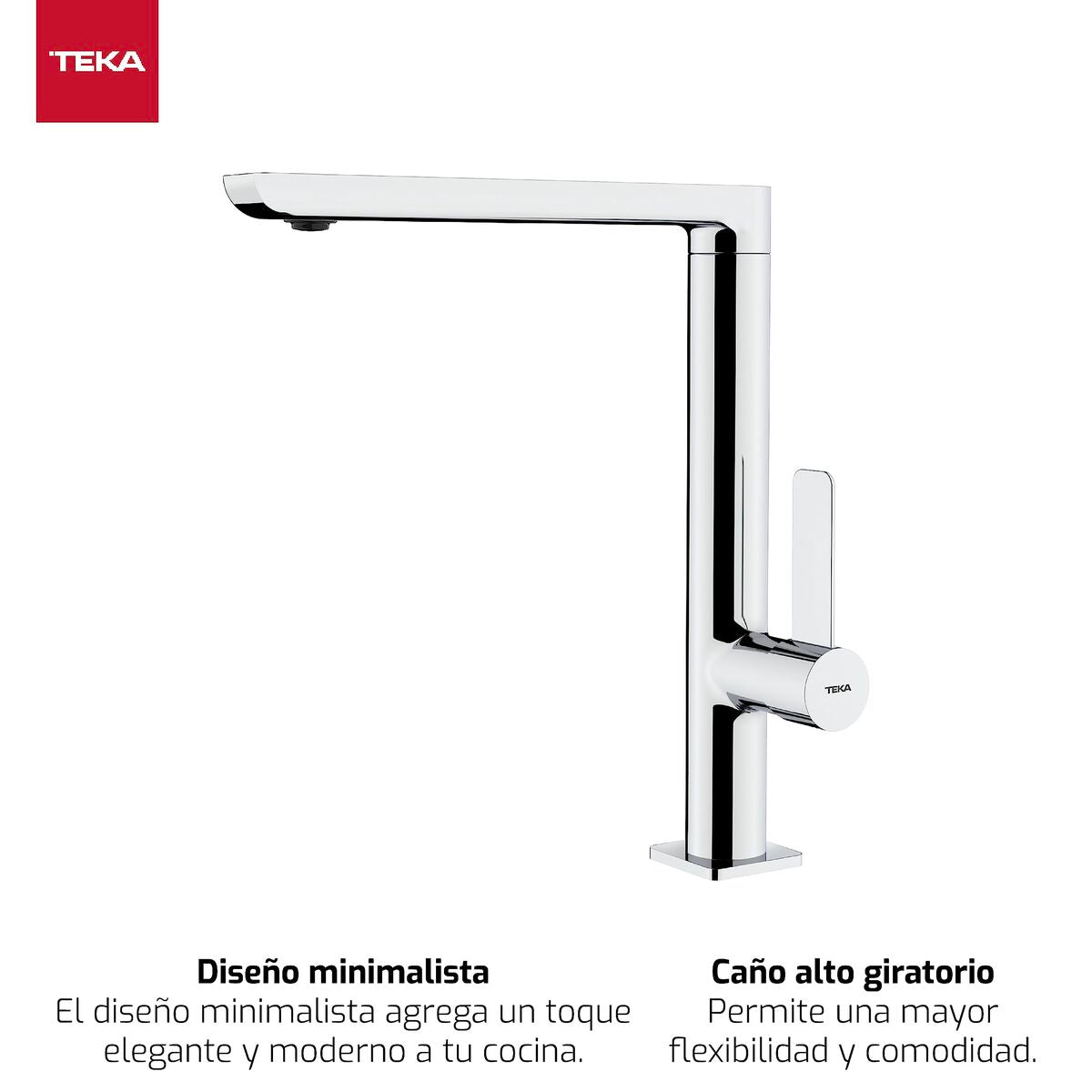 Mitigeur Teka FO 915 Argenté Métal