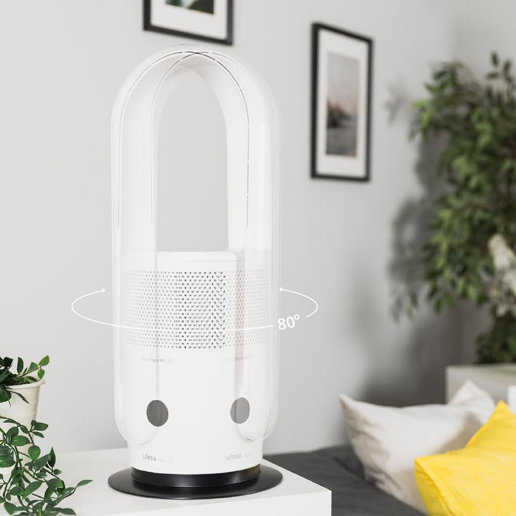 Ventilateur sur Pied UFESA BEIJING Blanc 35 W