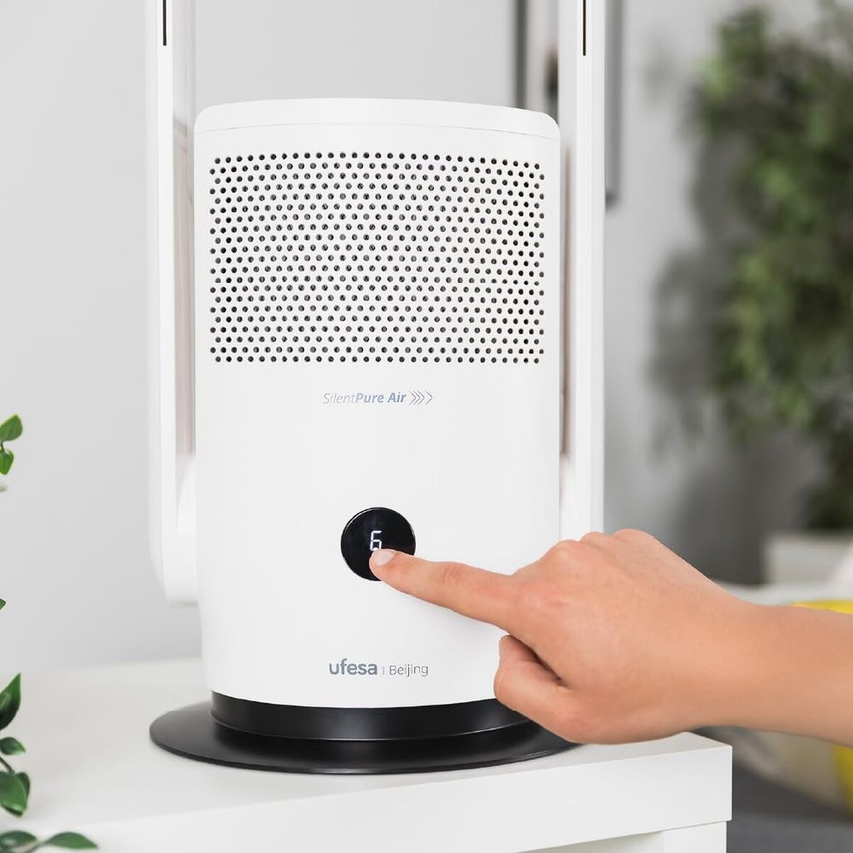 Ventilateur sur Pied UFESA BEIJING Blanc 35 W