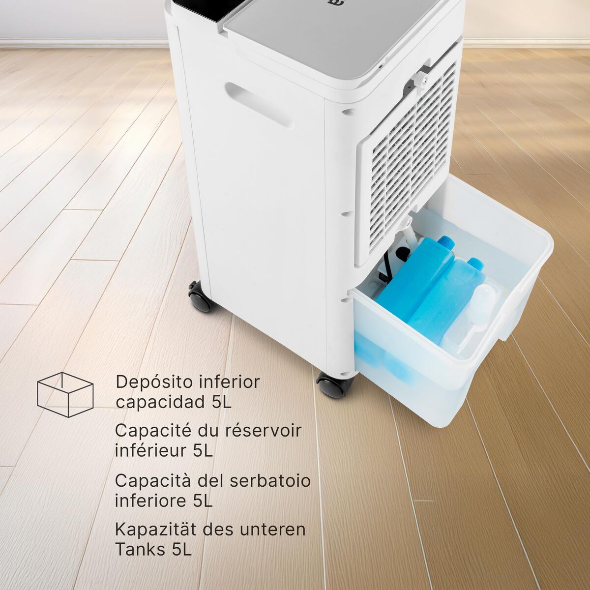 Climatiseur Évaporation Portable UFESA NARVIK Blanc 60 W 5 L