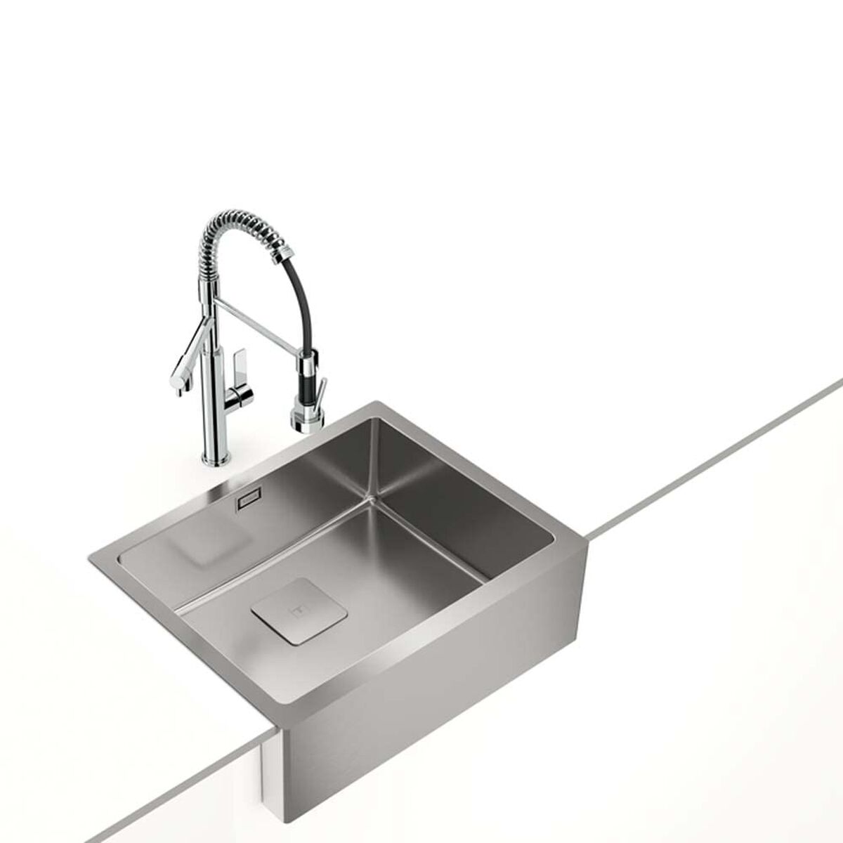Évier simple Teka American Pro 60 M-XP 1B Acier