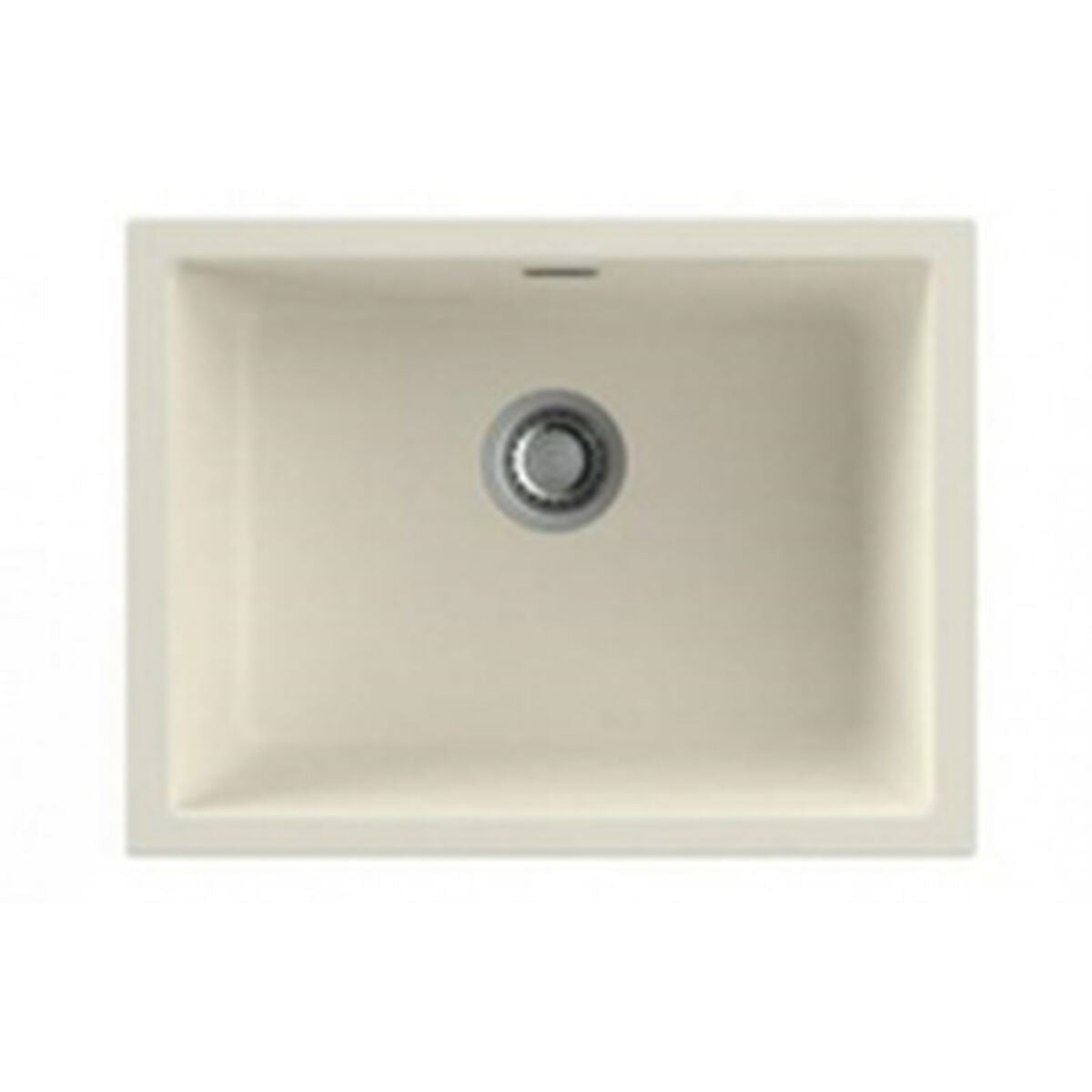 Évier simple Nodor NORGRANITE 55401BWH 4087 Blanc