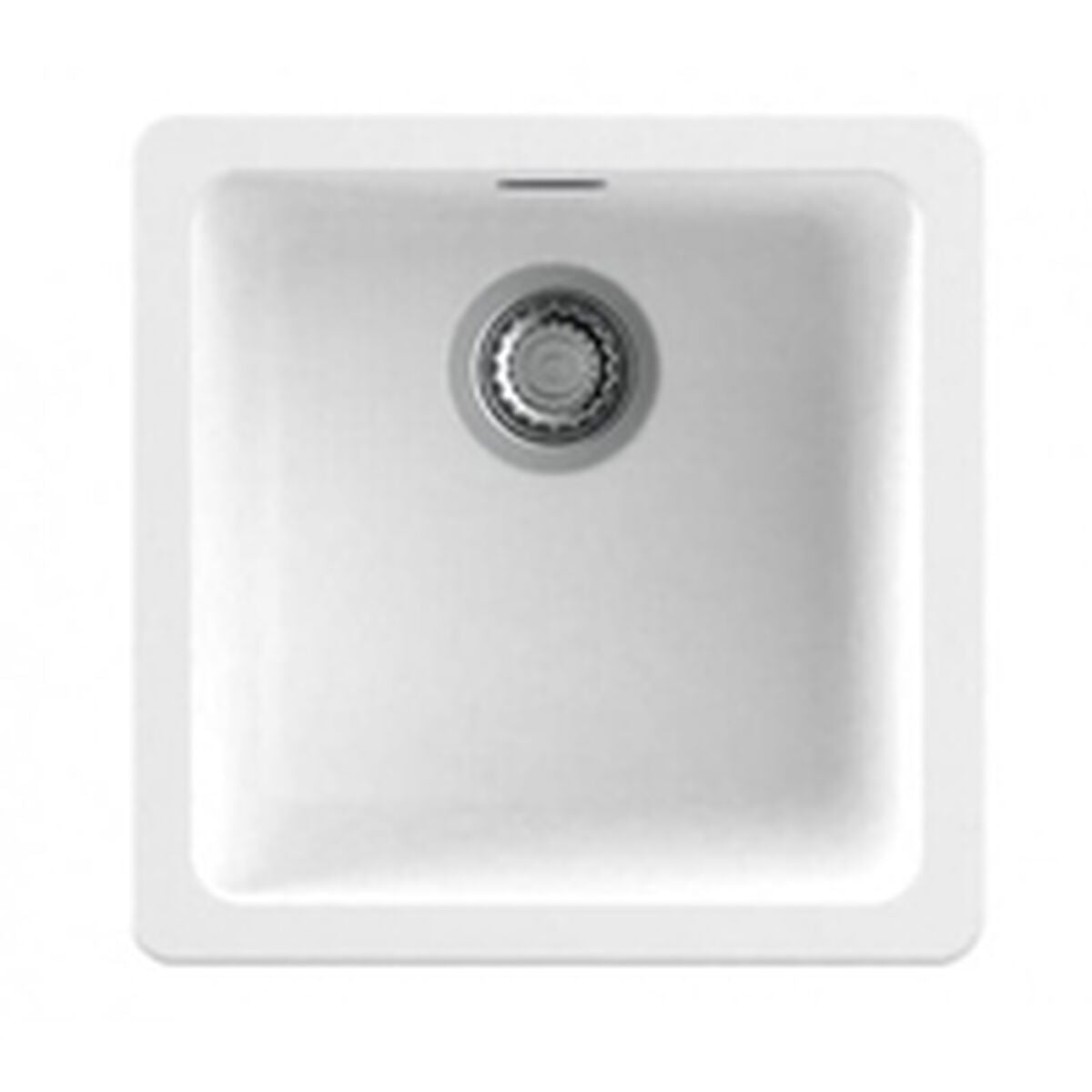 Évier simple Nodor Blanc
