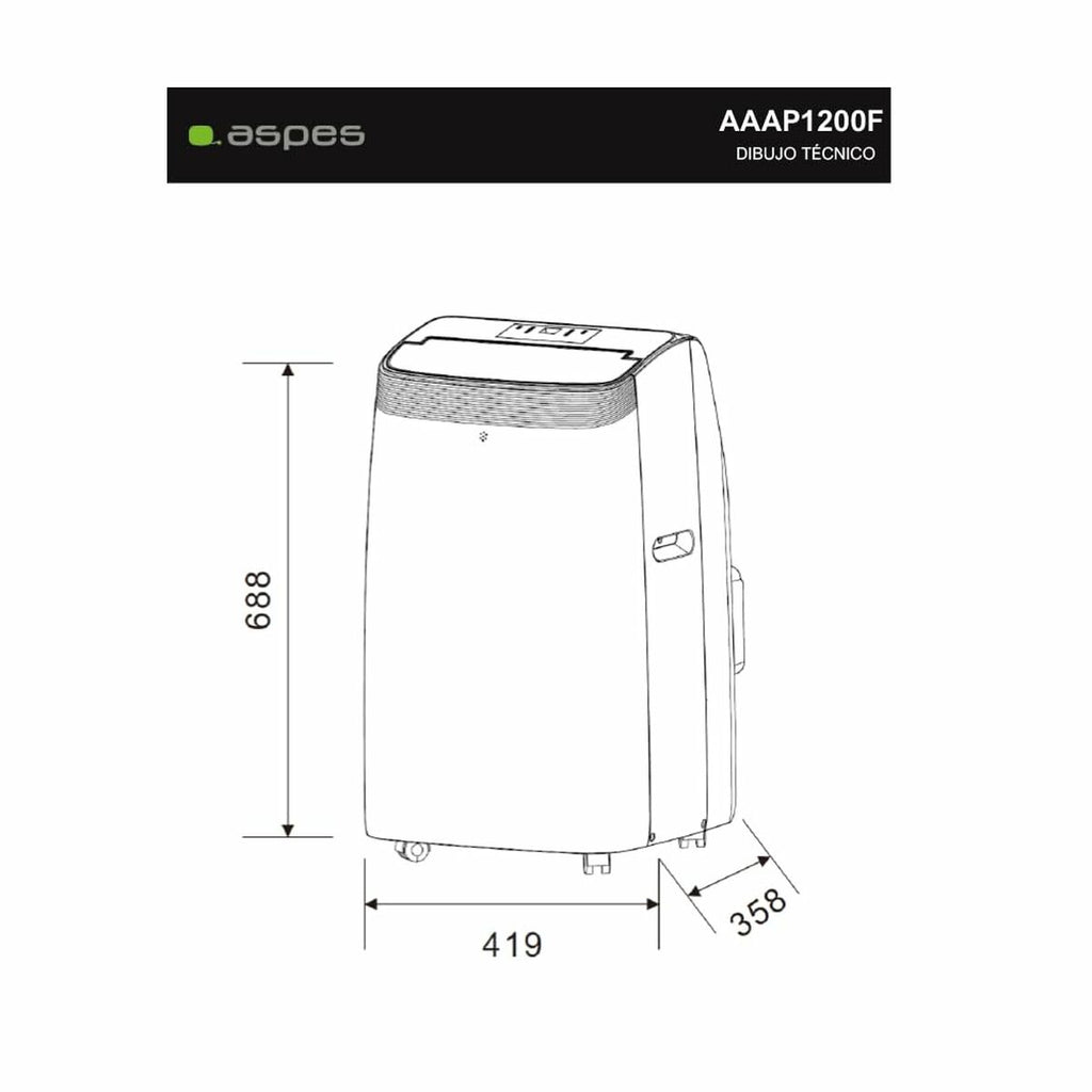 Air Conditionné Aspes AAAP1200F A