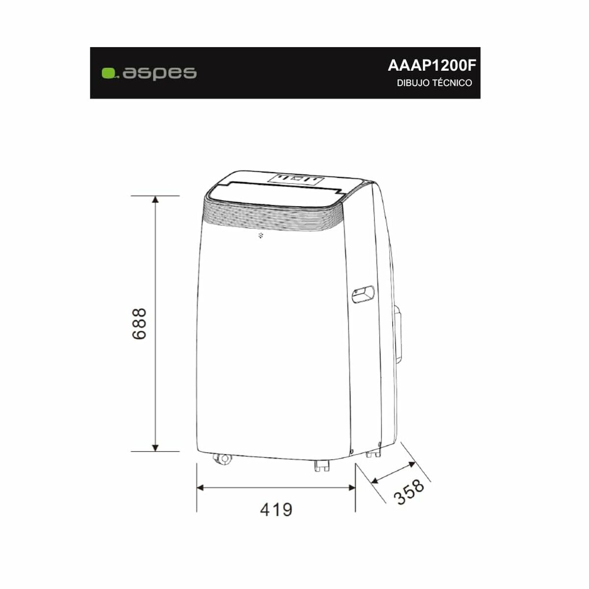 Air Conditionné Aspes AAAP1200F A