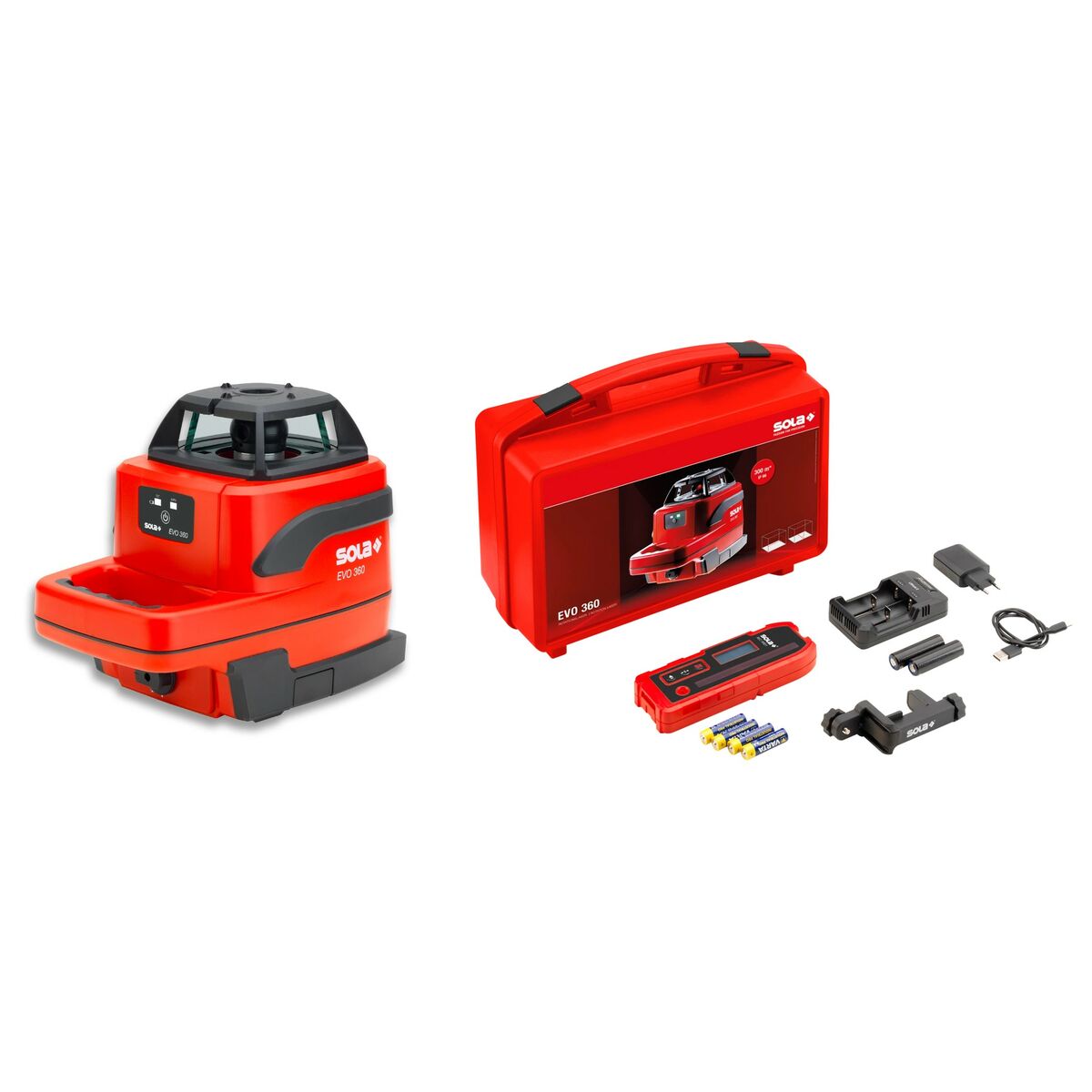 Niveau laser rotatif SOLA EVO 360
