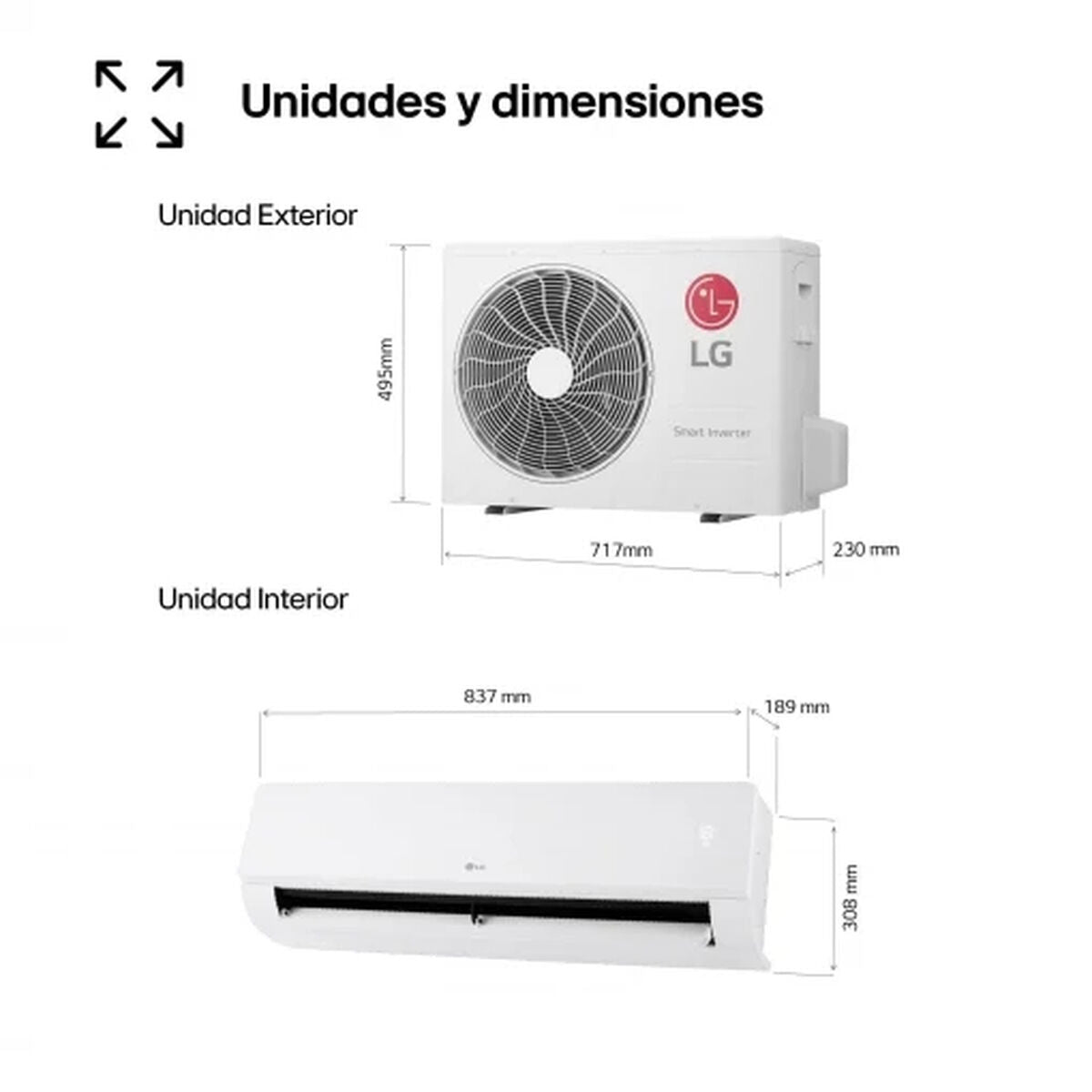 Air Conditionné LG LGWIFI12Z.SET A++/A++ 3010 fg/h Blanc 3010 fg/g